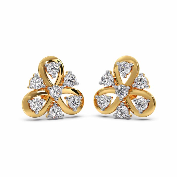 Jacala Diamond Stud Earrings