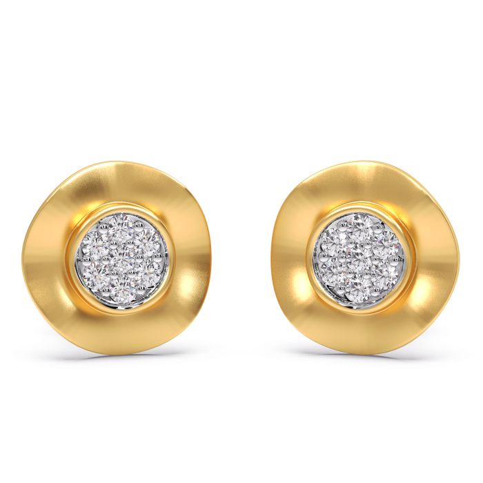 Kavya Diamond Stud Earring