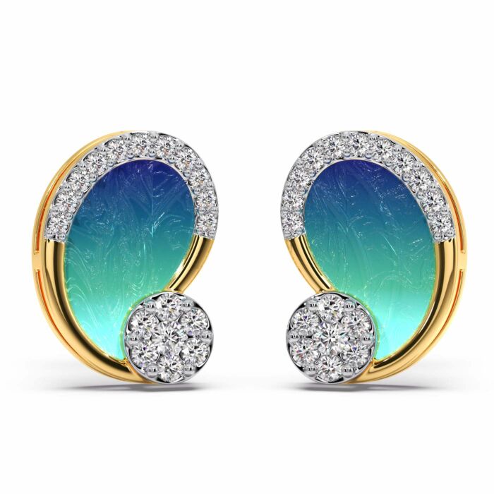 Tarana Diamond Stud Earrings