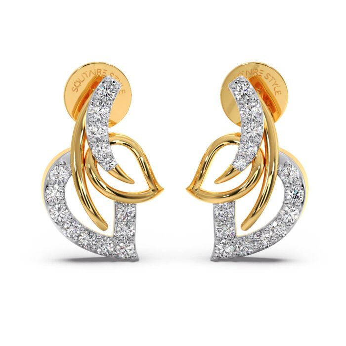 Adrika Diamond Stud Earrings