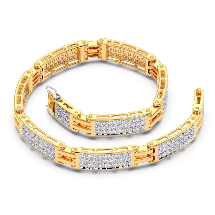 Sachit Men's Diamond Bracelet