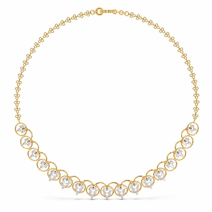 Zahara Miracle Plate Diamond Necklace