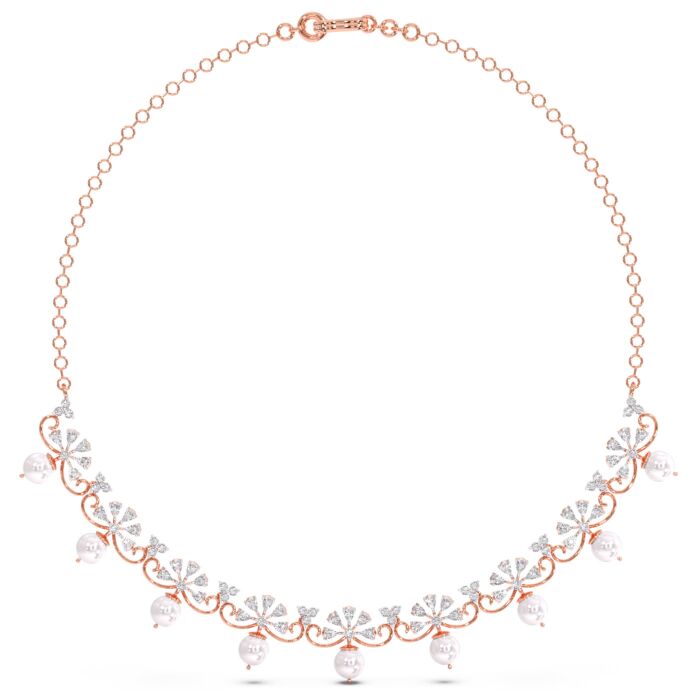 Riana Miracle Plate Diamond Necklace