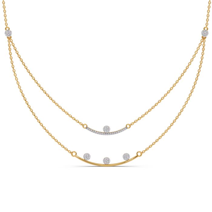 Vara Diamond Layered Necklace