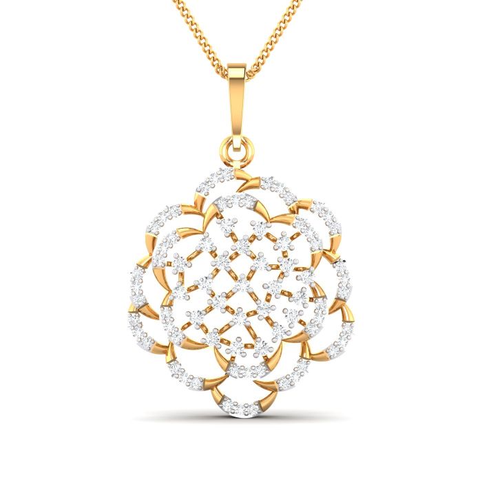 Glistening Diamond Pendant