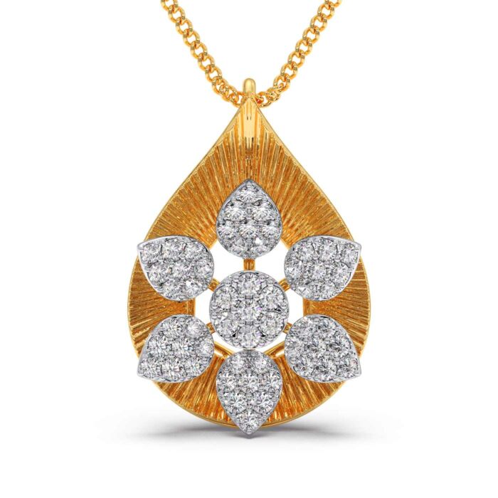 Blooming Diamond Pendant