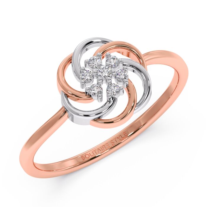 Zinnia Diamond Ring