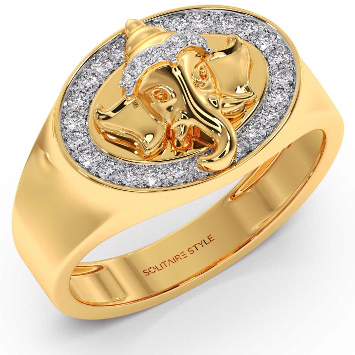 Vinayaka Diamond Ring