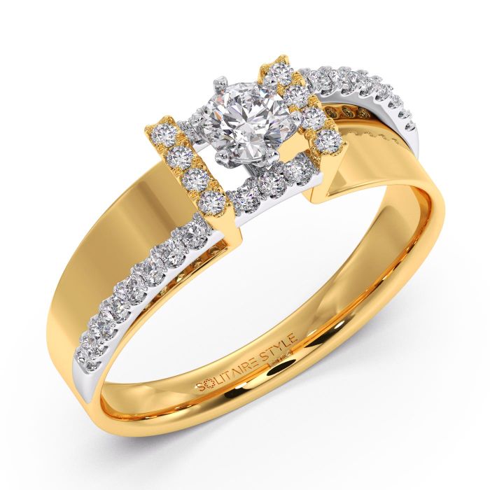 Oblong Diamond ring
