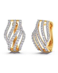 Nadiya Diamond Bali Earrings