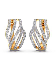 Nadiya Diamond Bali Earrings