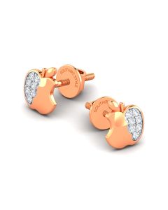 Apple Diamond Earrings