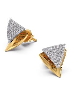 Parish Diamond Stud Earring