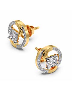 Elakshi Diamond Stud Earring
