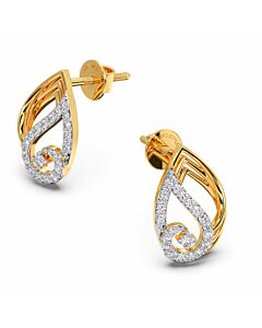 Elina Diamond Stud Earrings