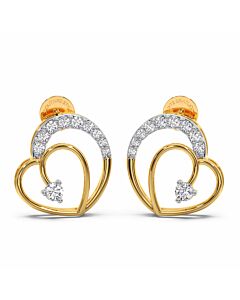 Sashvi Diamond Stud Earrings