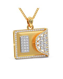Aarush Men's Diamond Pendant