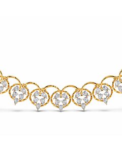 Zahara Miracle Plate Diamond Necklace