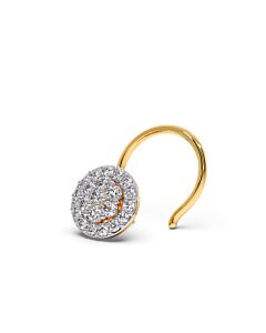 Naksha Diamond (Wire) Nose Pin