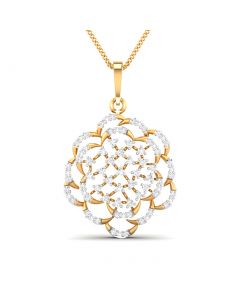 Glistening Diamond Pendant