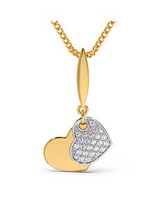 Glamourous Heart Diamond Pendant