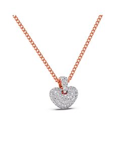 Genuine Heart Diamond Pendant