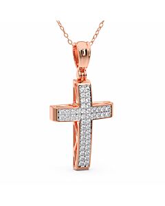 Orthodox Cross Diamond Pendant