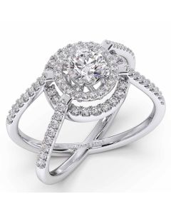Lustrous Solitaire Diamond Ring