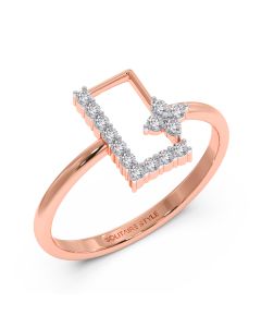 Brave and Blanc Diamond Ring