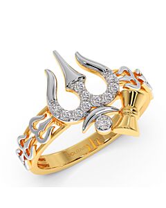 Alisha Religious Diamond Ring
