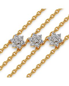 Charlotte 3 Row Diamond Bracelet